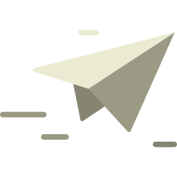 Paper plane icon