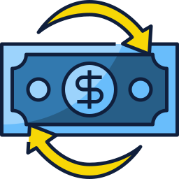 Cash flow icon