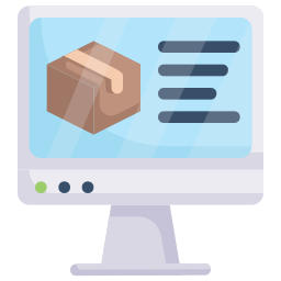 monitor de computadora icono