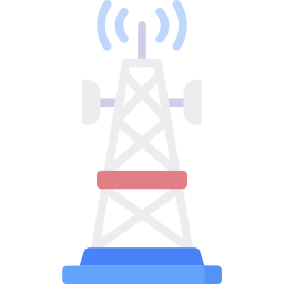 wieża radiowa ikona