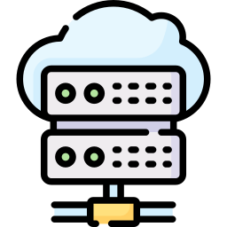 Cloud server icon