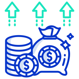 dólar icono