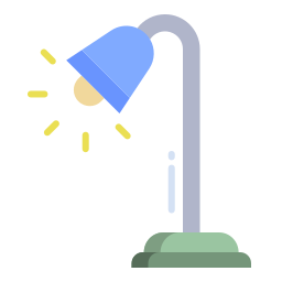 Table lamp icon