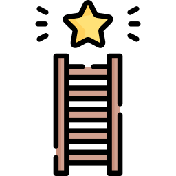 escalera icono