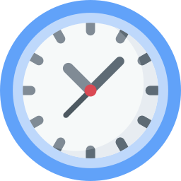 Wall clock icon