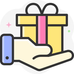 Gift box icon