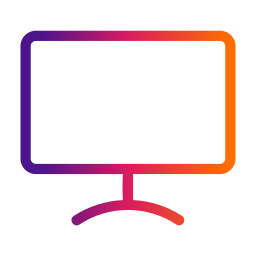 monitor komputera ikona