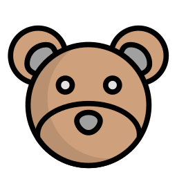 Teddy bear icon