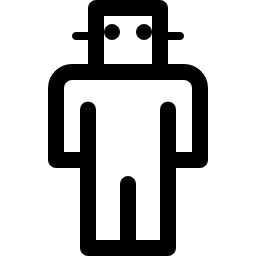 ruimte robot icoon