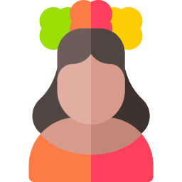 mujer mexicana icono