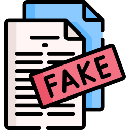 Fake news icon