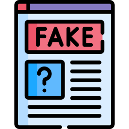 Fake news icon