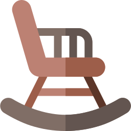 Rocking chair icon