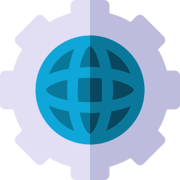 World grid icon