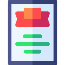 Certificate icon