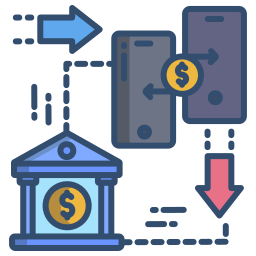 transferencia de dinero icono