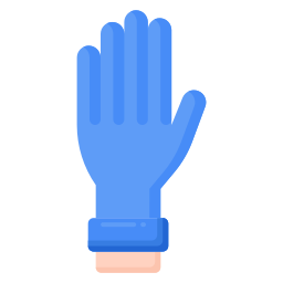 Rubber gloves icon