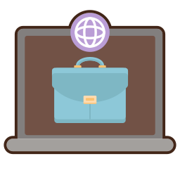 Online office icon