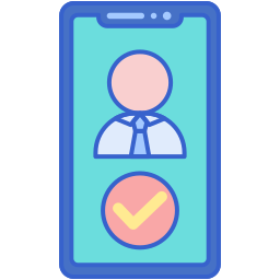 Online recruitment icon