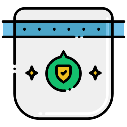 Face shield icon