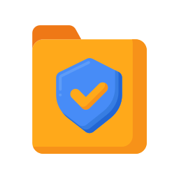 Secure data icon