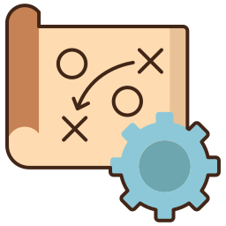 Planning strategy icon