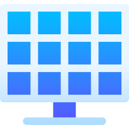 Solar panel icon