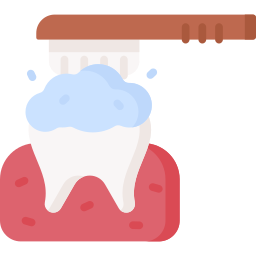 cepillar los dientes icono