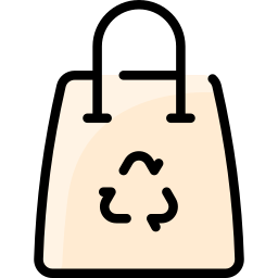 Eco bag icon