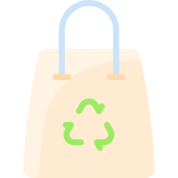 Eco bag icon