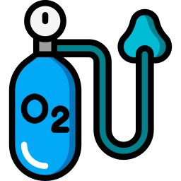 zuurstofmasker icoon