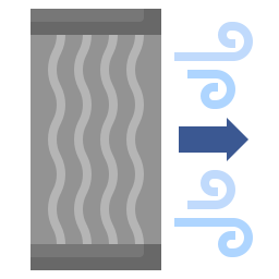 filtro de aire icono