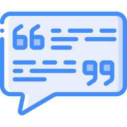 Speech bubble icon