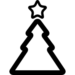 Christmas tree icon