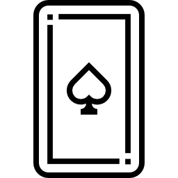 Играя в карты иконка