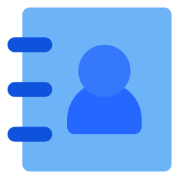 Contact book icon