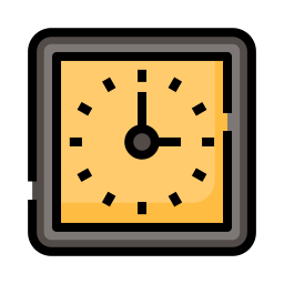 Wall clock icon