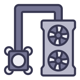 sistema de refrigeración icono