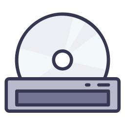 Disc drive icon