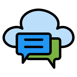 cloud-messaging icon