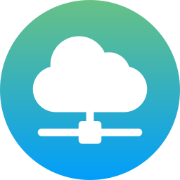 Cloud server icon