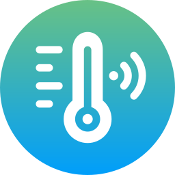 Smart temperature icon