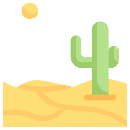 deserto Ícone