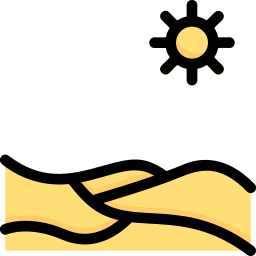 deserto Ícone