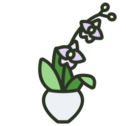 orquídea Ícone