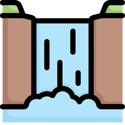 Waterfall icon