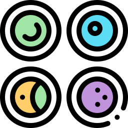 Petri dish icon