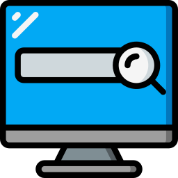 Desktop computer icon