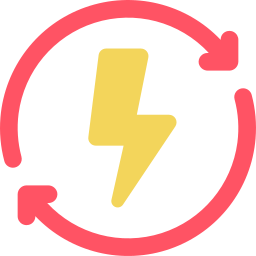 energía icono