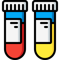 Test tubes icon